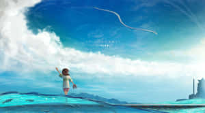 Spirited Away Chihiro Fantasy Scene Wallpaper