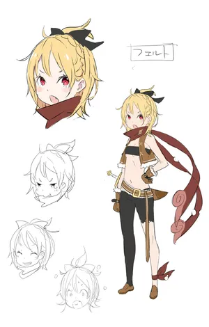 Spirited Felt From Re: Zero In Action Wallpaper