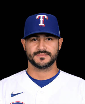 Spirited Pitcher Martin Perez In Action Wallpaper