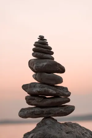 Spiritual Balanced Rocks Wallpaper