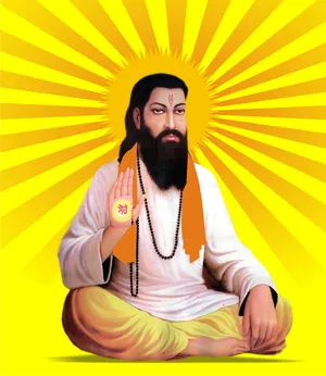Spiritual Enlightener - Guru Ravidass Ji Wallpaper