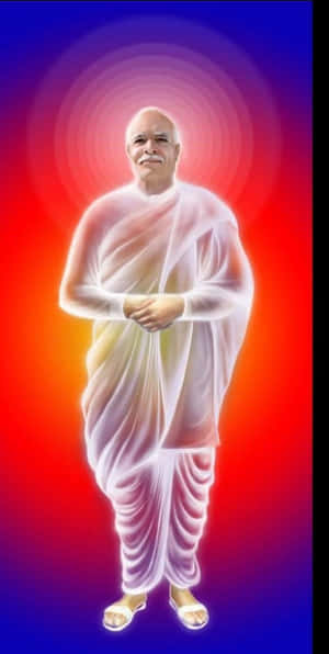 Spiritual Leader Aura Illustration Wallpaper