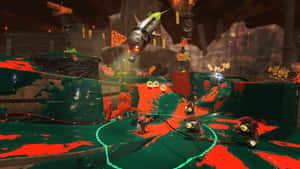 Splatoon3_ Ink Battle_ Action Wallpaper