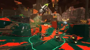 Splatoon3_ Ink Battle_ Action Wallpaper