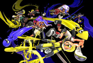 Splatoon3 Ink Battle Action Wallpaper