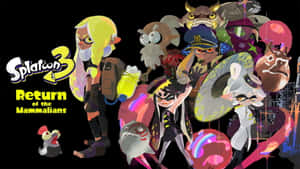 Splatoon3 Returnofthe Mammalians Artwork Wallpaper