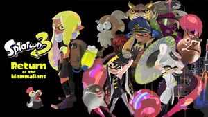 Splatoon3 Returnofthe Mammalians Artwork Wallpaper
