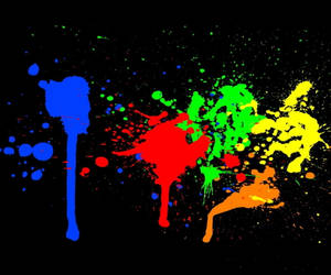 Splatter Paint 1901 X 1585 Wallpaper