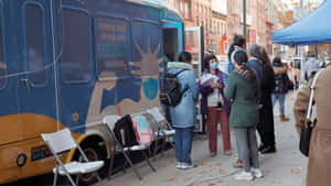 Spoil Yourself And Look Stylish With This Vibrant Purple Jacket Wallpaper