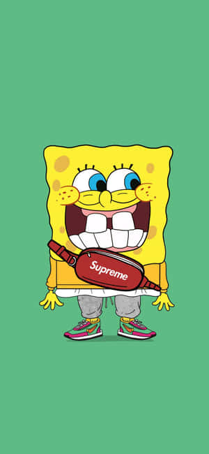 Sponge Bob Supreme Crossover Wallpaper