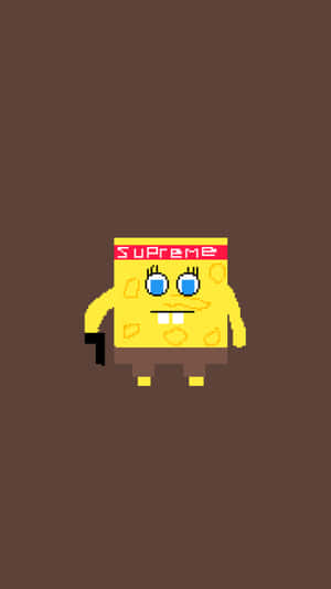 Sponge Bob Supreme Crossover Wallpaper