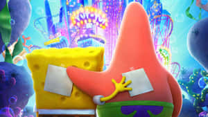 Sponge Boband Patrick Adventure Wallpaper