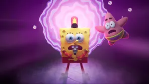 Sponge Boband Patrick Adventure Portal Wallpaper