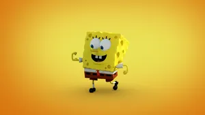 Spongebob Cartoon 3d Android Phone Wallpaper