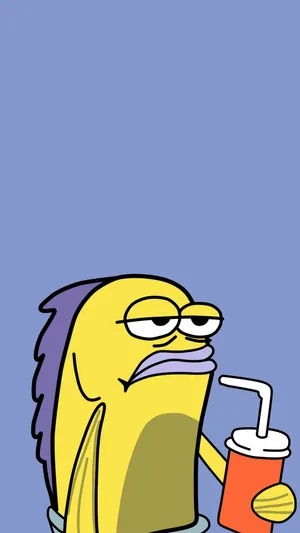 Spongebob Fish Man Funny Discord Pfp Wallpaper