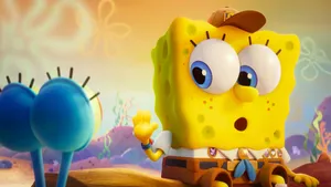Spongebob Pfp Wondering Wallpaper