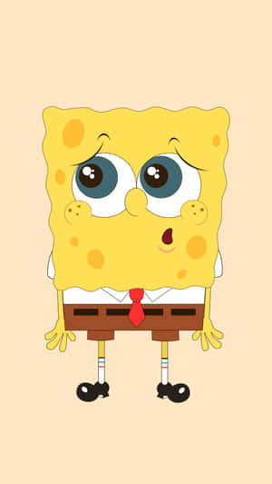 “spongebob's Viral Face Pose” Wallpaper