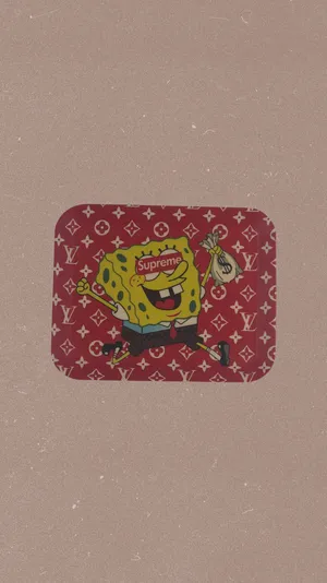 Spongebob Supreme Crossover Artwork Wallpaper