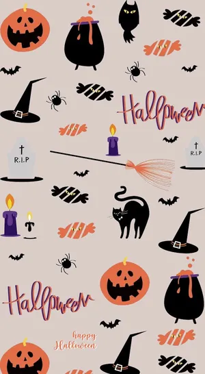 Spook-tacular Happy Halloween! Wallpaper