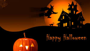 Spooky And Eerie Halloween Night Wallpaper