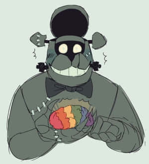 Spooky Dreadbear In Action Wallpaper