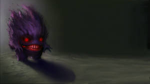 Spooky Gengar Wallpaper