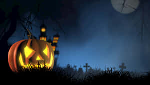 Spooky Halloween Pumpkin Night Wallpaper