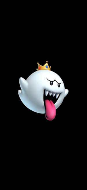 Spooky King Boo Ready To Scare You! Wallpaper