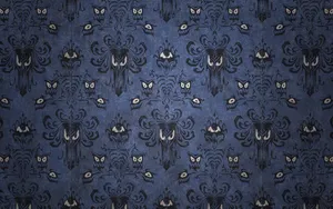 Spooky Symbols Haunted Mansion Wallpaper