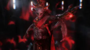 Spooky Vampire Lord Ruling The Night Wallpaper