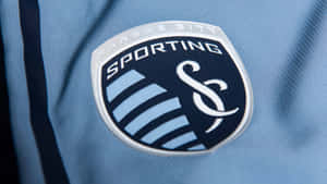 Sporting Kansas City Logo On Jersey Wallpaper