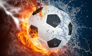 Sports Action On Your Screen: Experience The Thrill Of Football On Pc Wallpaper