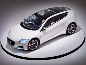 Sporty And Stylish Honda Cr-z Hybrid Coupe Wallpaper