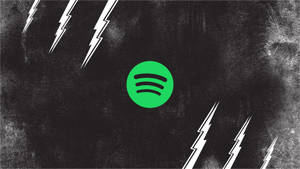 Spotify Lighting Bolt Wallpaper