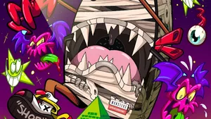 Sprayground Mummy Shark Backpack Wallpaper