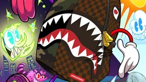 Sprayground Shark Backpack Wallpaper