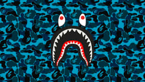 Sprayground Shark Camo Backpack Wallpaper