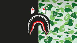 Sprayground Shark Camo Backpack Wallpaper