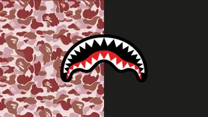 Sprayground Shark Camo Design Wallpaper