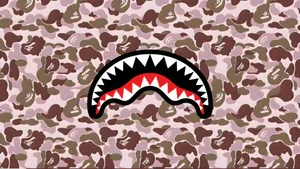 Sprayground Shark Camo Design Wallpaper
