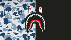 Sprayground Shark Camo Design Wallpaper