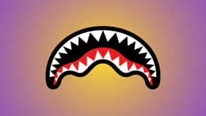 Sprayground Shark Mouth Design Wallpaper