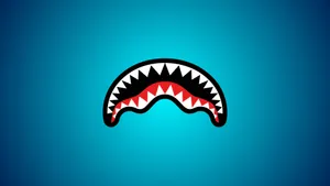 Sprayground Shark Mouth Logo Wallpaper