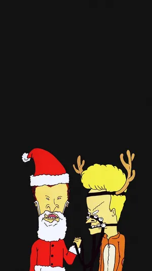 Spread Holiday Cheer With A Funny Christmas Iphone Wallpaper