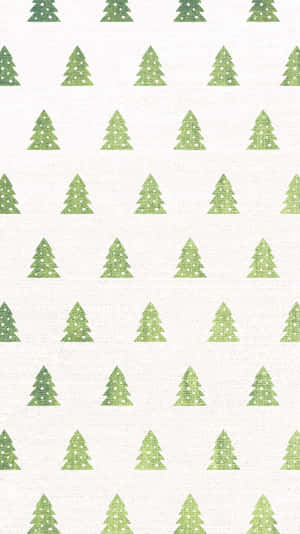 Spread The Christmas Cheer This Holiday Season With This Adorable Cute Christmas Tree! Wallpaper