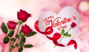 Spread The Love And Joy This Valentine's Day Wallpaper