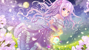 Spring Anime Magical Girl Wallpaper