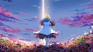 Spring Anime Visual Art Wallpaper
