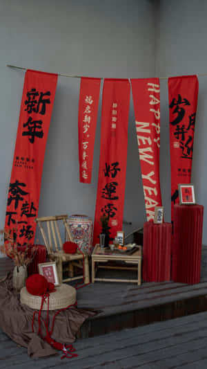 Spring Couplets Decoration Ideas Wallpaper