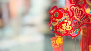 Spring Festival Decorations Wallpaper